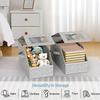 1pc Large Capacity Foldable Storage Box with Zipper Closure - Dust-Proof Fabric Organizer for Wardrobes, Hats, Clothes
