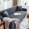 Sofa Cover Fully Wrapped Solid Color Elastic Sofa Cushion Thick Corn Fleece Four Seasons Universal Living Room Corner Cushion for Home