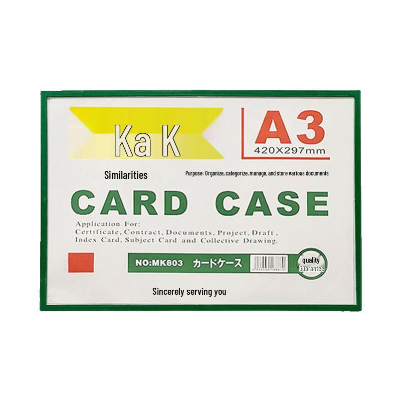 Magnetic PVC Document Sleeves and Display Holders