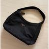 Used Accessory Pouch Mini Bag Pocono Nylon Black Triangle Logo