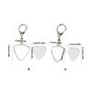 Compacts Transparents Plectrum Case Light Weight Heavy Type Guitar Pick Case with Secure Magnetic Fastening