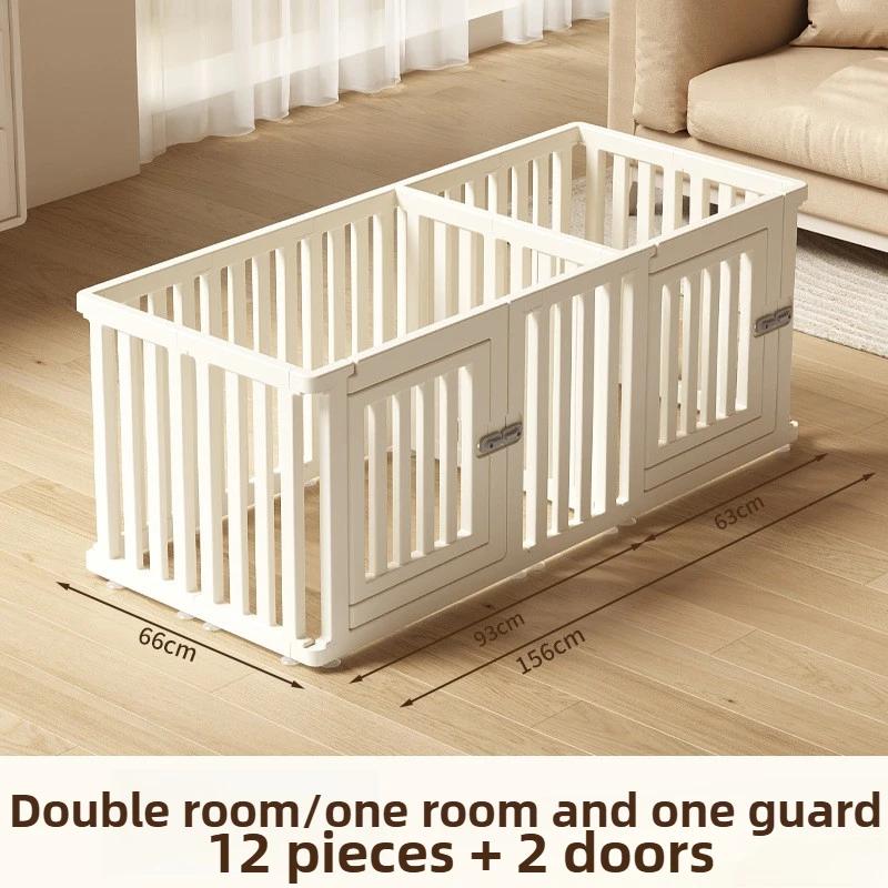 

Pet Fence Interior Household Dog Fence Safety Protection Fence Anti Escape Free Splicing Dog Cage Portable Pet Partition Product Height 60cm
