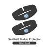 WET1 Car Seatbelt Buckle Protector Leather Anti Scratch Interior Guard For Volkswagen VW Passat Golf 4 5 6 Tiguan Polo Scirocco Jetta