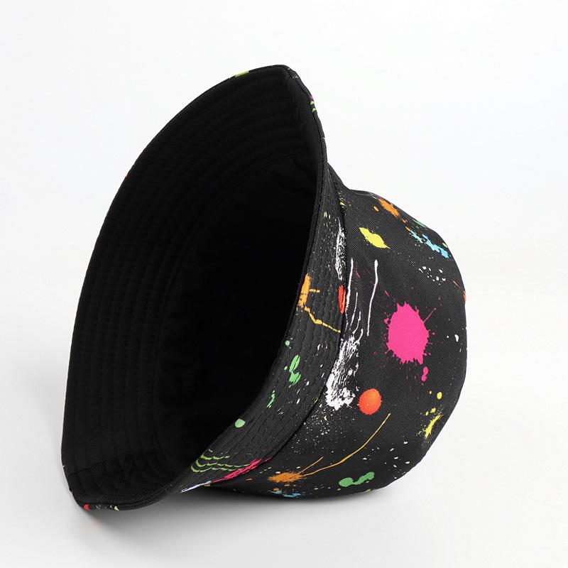Reversible Colorful Tiger Print Fisherman Hat with Sun Protection