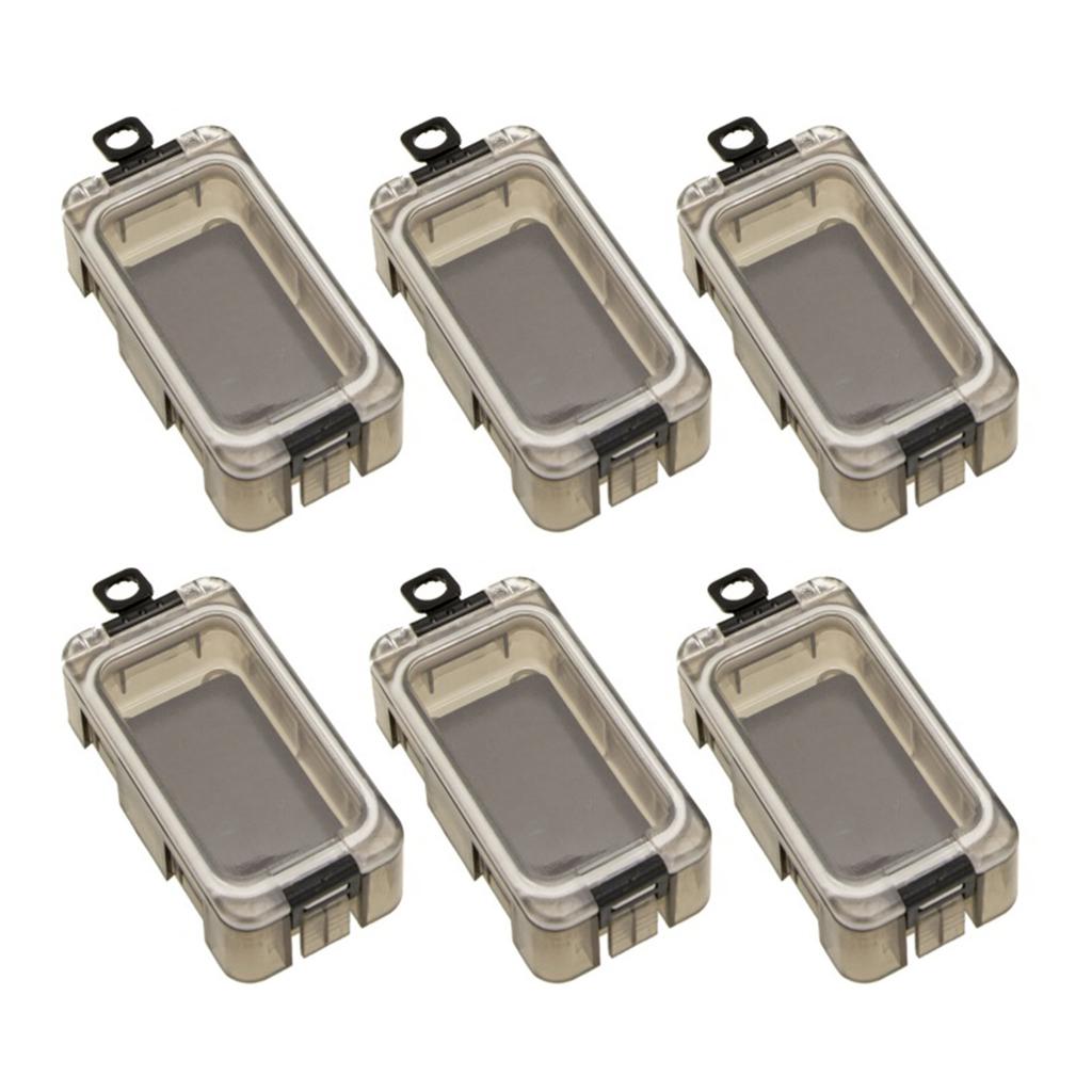 Fishing Tackle Carry Box Freely Assemble Fishing Tackle Storage Box Water Resistant Magnetic Tackle Box For Fish Lures