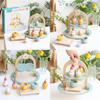 Garten-Teeparty Holzspielküche Spielzeugset Für Kinder Mädchen Fantasievolles Rollenspiel