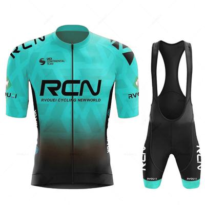 2026 RCN Team Cycling Jersey Set Summer Breathable Road Bicycle Suit Riding Uniform Bike MTB Clothing New Sports Cycling Kits
