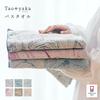 Taoyaka Imabari Towel Bath Towel 3-Pack, 100% Cotton, Women's, Imabari-made, Made In Japan (3-Pack (A), Bath Towel)
