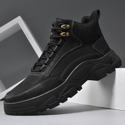 ModeHomme Chaussures de sécurité Baskets de travail Bottes de sécurité de travail Chaussures d'hiver Chaussures pour hommes Chaussures de sport Bottines Bottes de motocross Chunky Rétro
