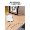 Elecom Lightning Cable USB-C To Lightning 1m Apple Certified Product 60W High Speed ??iPhone Charging [Mfi Certified] White MPA-CLEC10WH