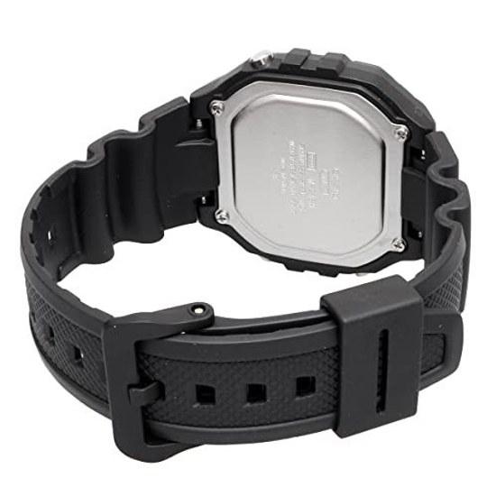 Casio STANDARD DIGITAL W-218H-1A wristwatch mens womens Cheap Chipkashi budget-friendly black