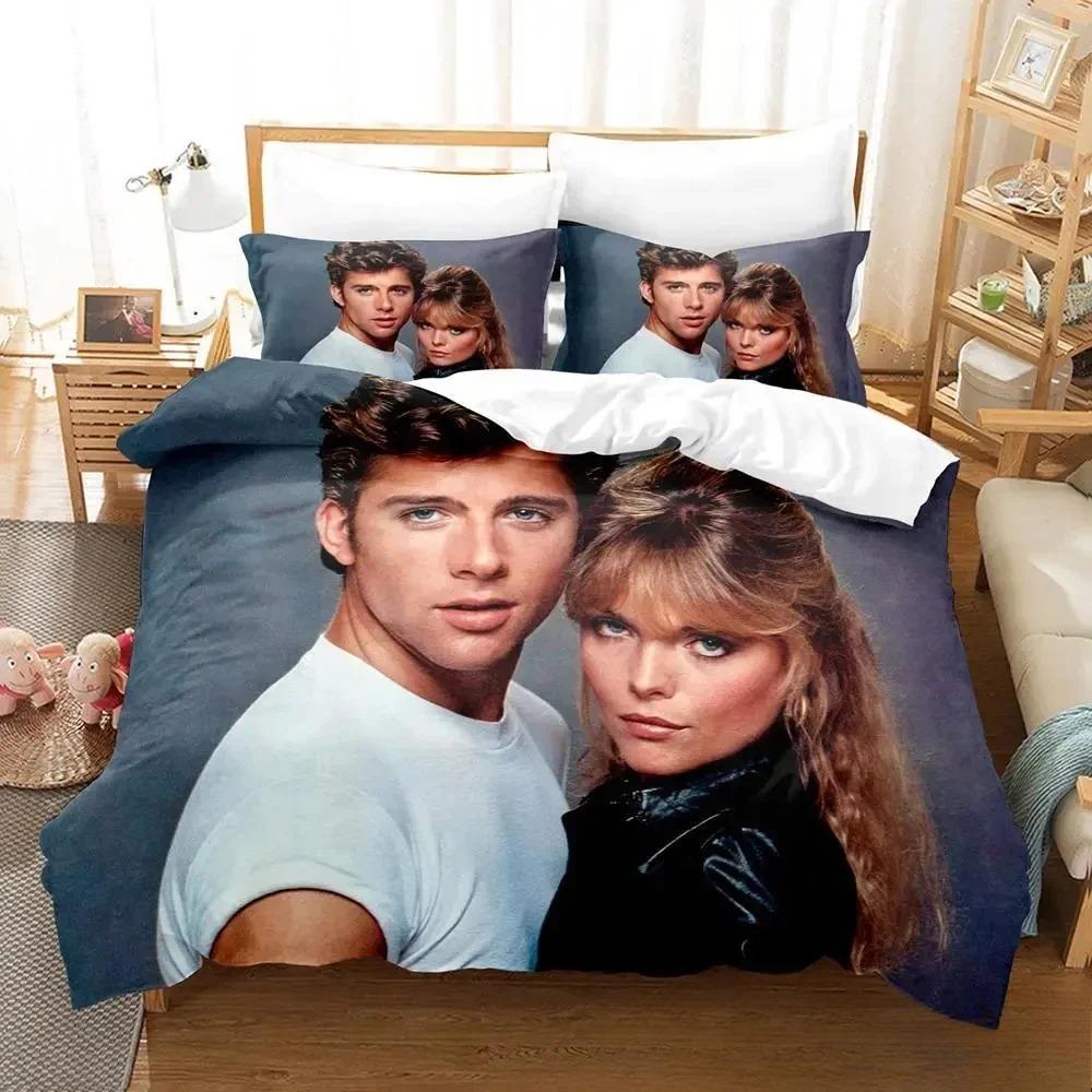 3D Print Grease Bedding Set Boys Girls Twin Queen King Size Duvet Cover Pillowcase Bed boys Adult Home Textileextile