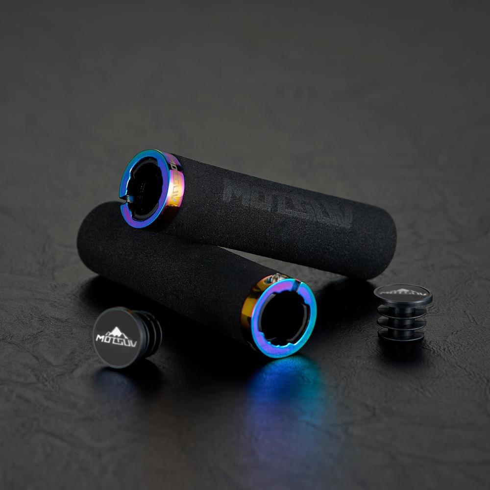 Bicycle Grips Mountain Bike Lock Sponge Handlebar, Dead Fly Single Comfort Handlebar Riding Accessories