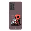 Phone Case - MANIACASE - Samsung Galaxy A72 - Silicone - Soft - Baby Deadpool with Unicorn
