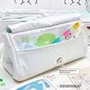 Dot Pattern Cat Pencil Case With Large Capacity For Students And Office Use