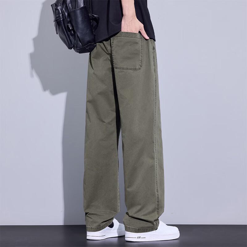 MEDE Herren Retro Arbeitskleidung Gerade Lässige Hose