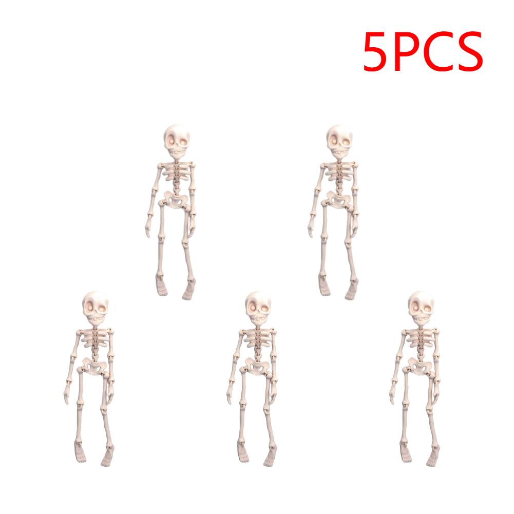 2/5PCS Skeleton Fridge Magnets 3D Printed Magnetic Skull Fridge Magnets Skull Fridge Kitchen OfficeHalloween Funny Decoration