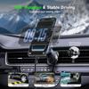 Powerful 25W 15W Wireless Magnetic Car Charger Magnet Air Vent Mount Holder for Rough Road Trips with Advanced Heat Dissipation