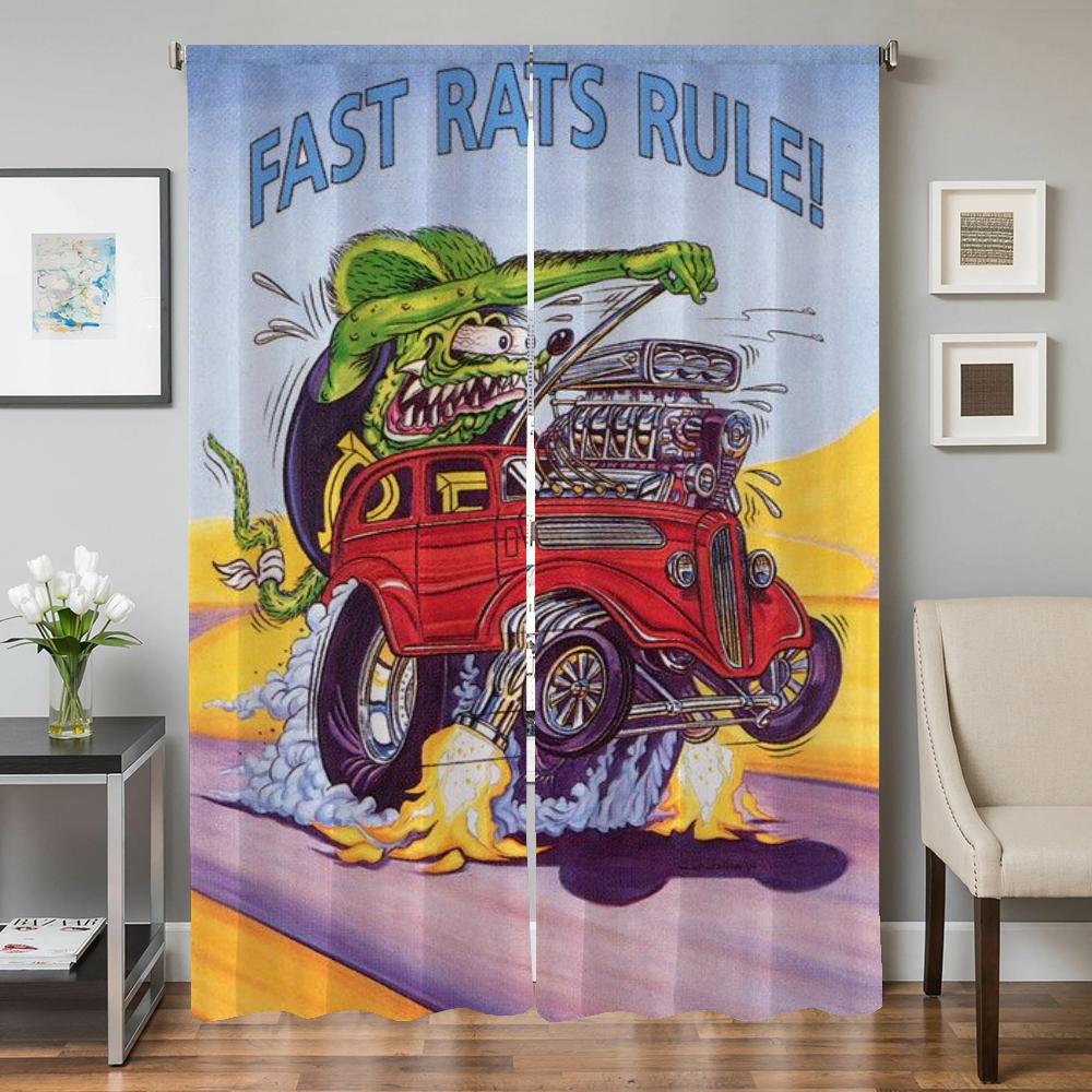 Fönster Köksgardiner för Vardagsrum 2 Delar Mörkläggningsgardiner Dörrgardin R-råtta F-fink Avskärmning Sovrumsdekoration Skugga