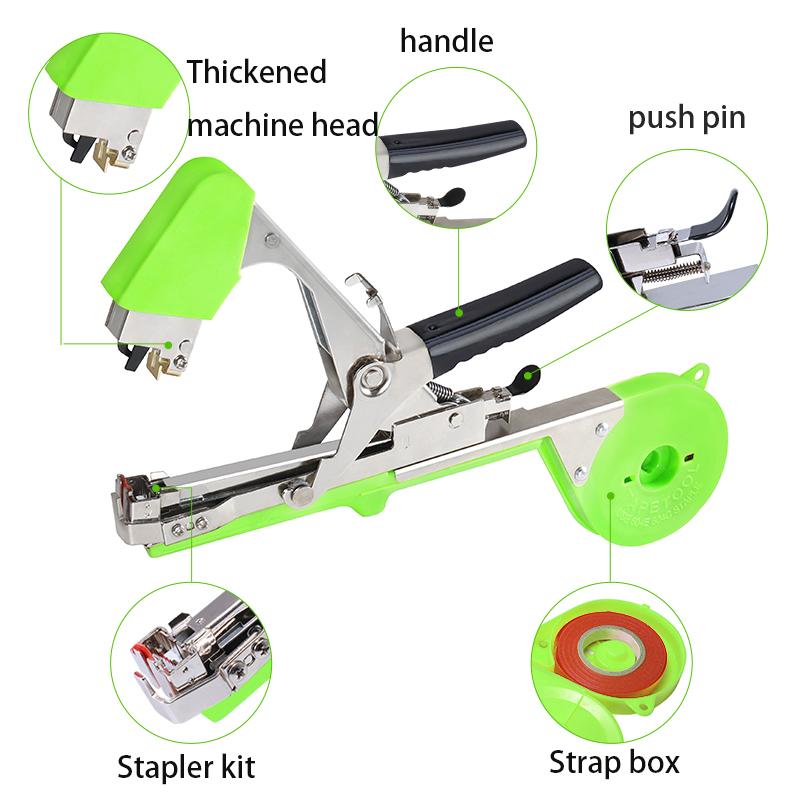 New Gardening Tools For Tying Branches Tomato Binding Machine Seedling Binding Vine Tool Vegetable Tapener Tapes Home Garden