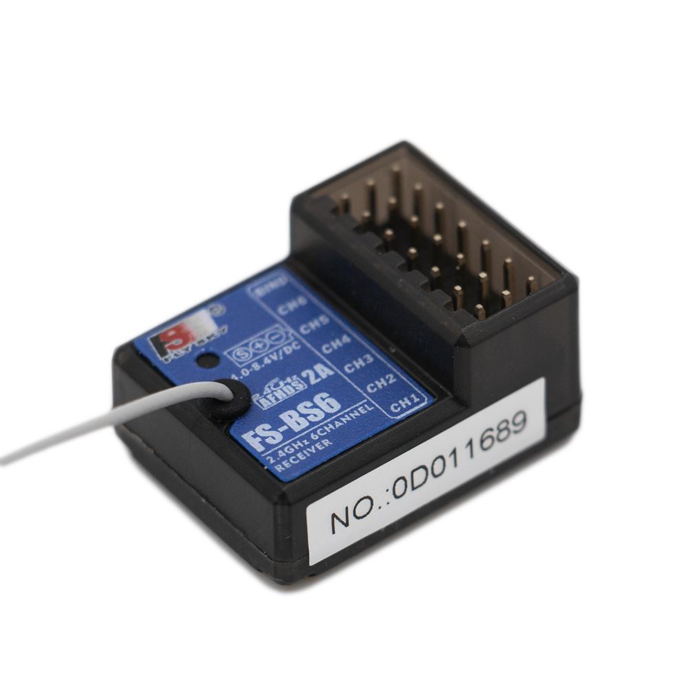 FlySky FS-BS6 6CH Receiver for FS-GT2E/FS-IT4S/FS-GT5 RC Controller Transmitter