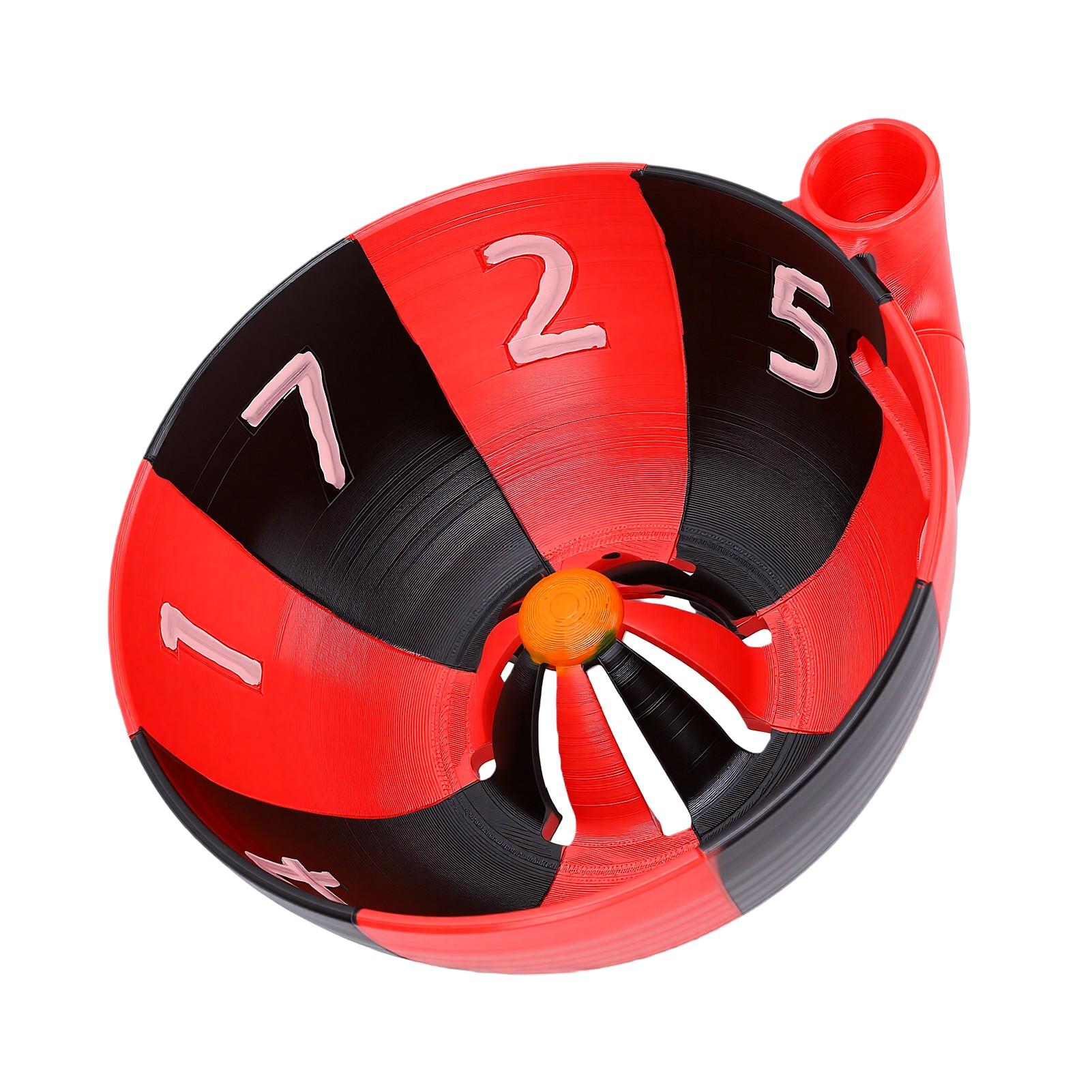 Bol à Laver les Fruits à Rotation Automatique en PVC 360 Degrés Passoire Tourbillonnante à Fruits avec Trous d'Égouttage Cône Central