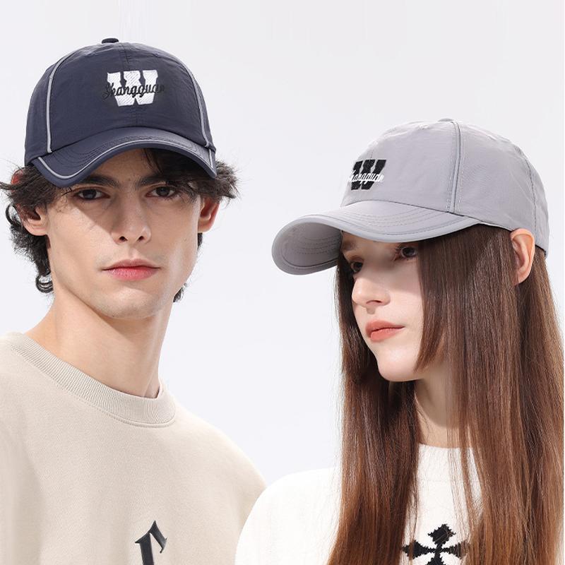 Men's Baseball Cap Spring Summer Women's Quick-Drying Breathable Sunscreen Outdoor Cap