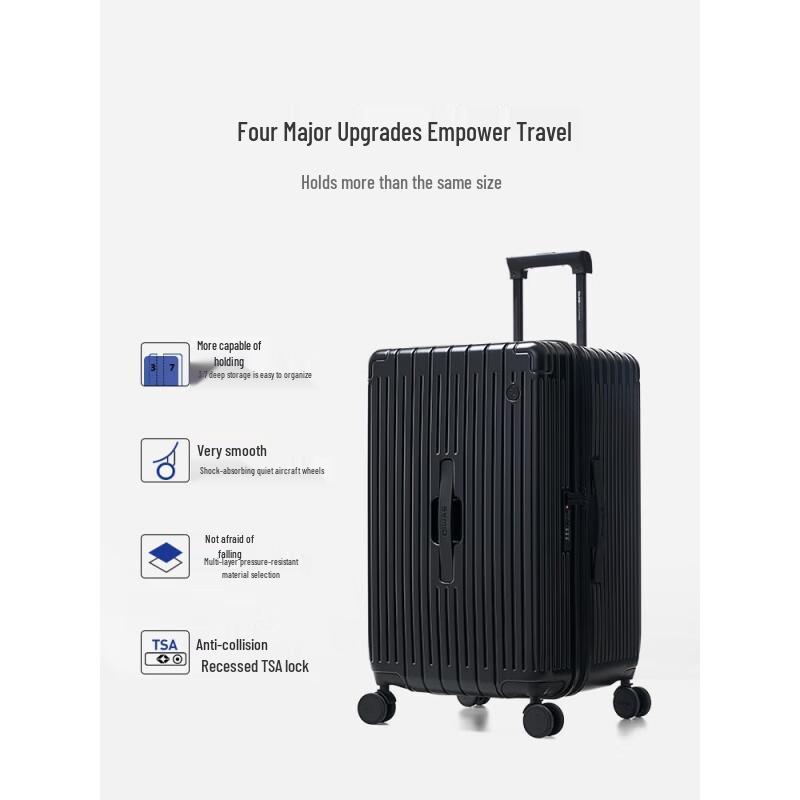 OIWAS OCX6743 Boundless Journey Hardside Luggage