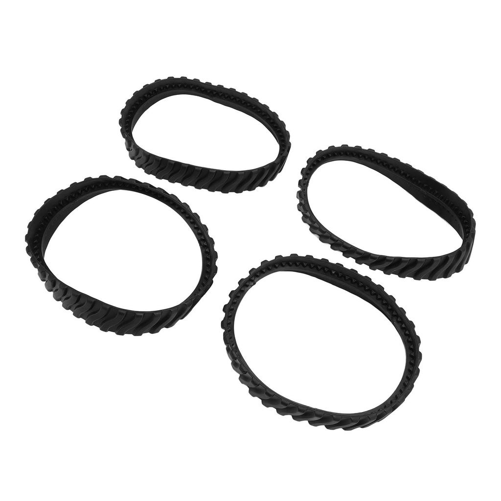 4pcs Pool Cleaner Tire Track Rubber Replacement Tire Track Wheel Belt for R0526100 for MX8 MX6