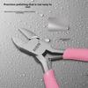 5-Inch Needle Nose, Round Nose, and Electrician Wire Stripping Pliers - Perfect for Handmade DIY Jewelry and Wiring Projects.