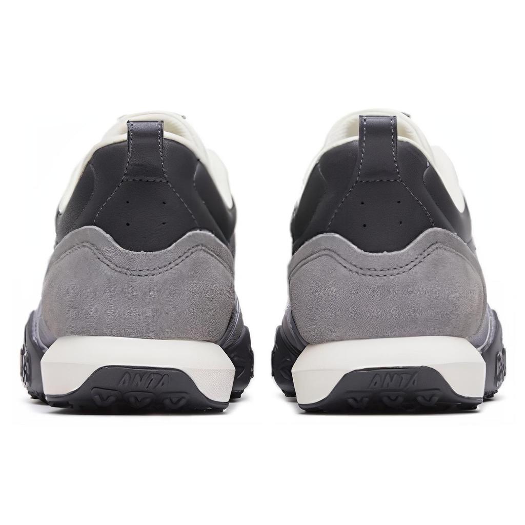 ANTA Men Retro Casual Sneakers Grey Black White 112318892-2
