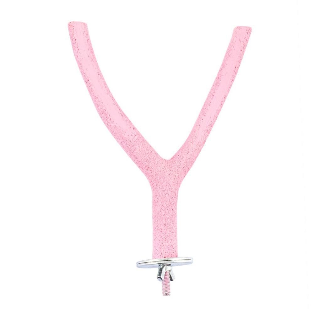 Non-slip Bird Standing Perches Stick Resin Bird Chew Rod Bird Grinding Claw Stick Budgie