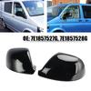 Glänzend Schwarz Flügel Außenspiegel Abdeckkappen Links+Rechts Für VW T6 Transporter 15-19