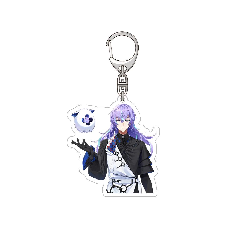Nijisanji Kitakoji Hisui Seraph Dazzlegarden Yaguruma Rine Togawa Nonoha Inami Rai Official Acrylic Keychain Bag pendant Gifts