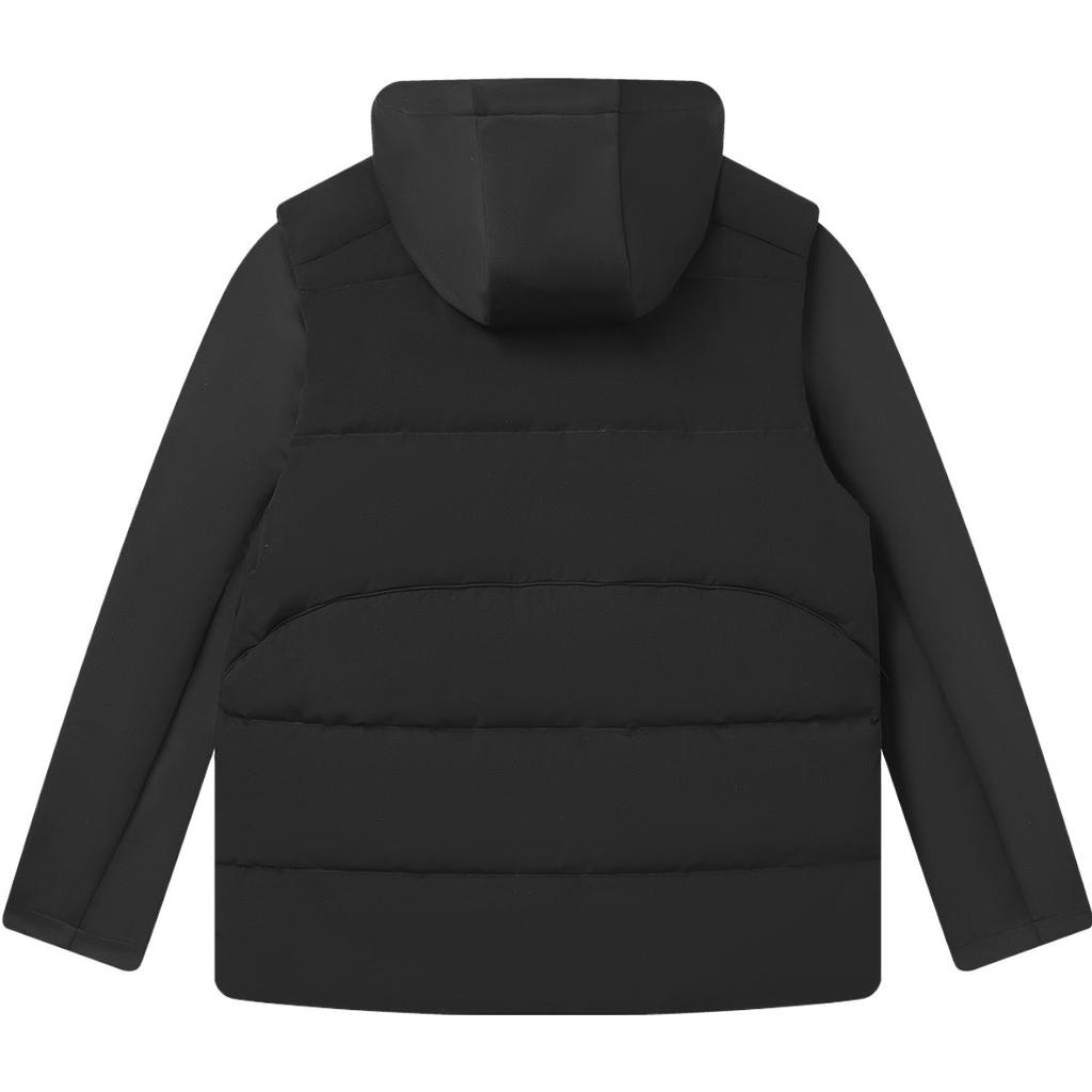 Fila 2023 Winter New Woven Top Two-Piece Down Vest Three-In-One Jacket Men Jackets Black F11M342912FBK