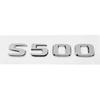 CXAFM1 ABS S500 S500L S600 S600L Trunk Rear Logo Badge Emblem Sticker For Mercedes Benz S Class W126 W140 W220 W221 W222 C217