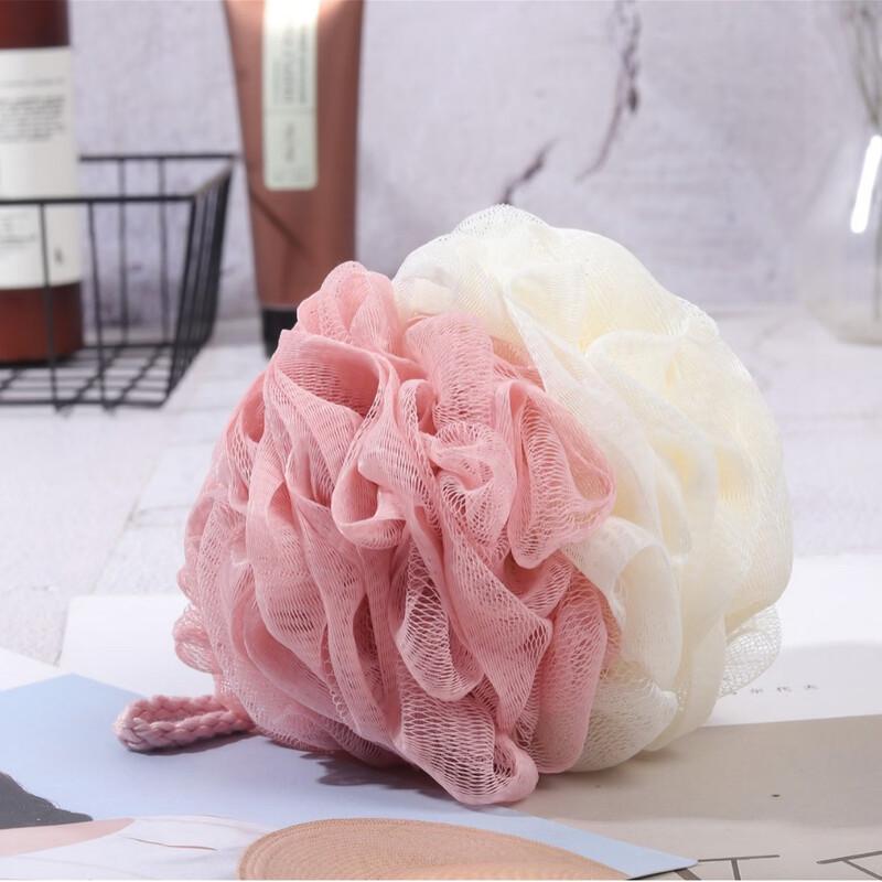 

Pu Lian Color-block Bath & Shower Loofah Balls (4-Pack)