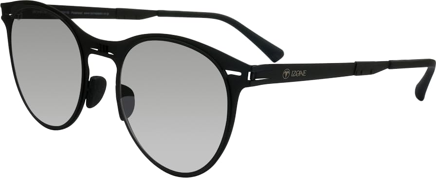 

iZONE Складные Солнцезащитные Очки Поляризованные Солнцезащитные Очки IDRIVE Orikami Для Вождения Рыбалки Гольфа Легкие [iZONE] Ультратонкие (8мм) P160-DRGY10 (Черный / Серый) чёрный