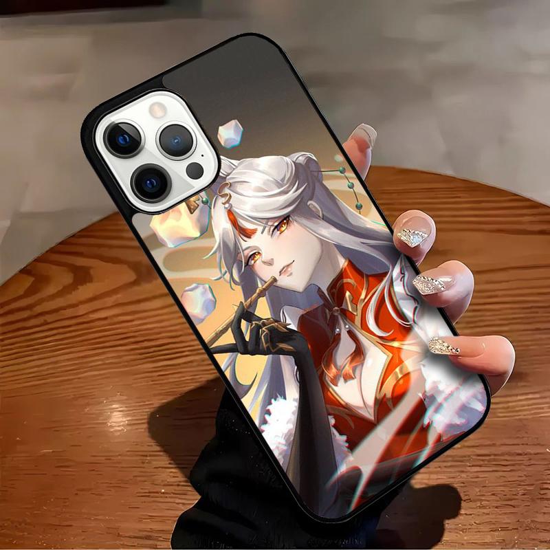 Game Genshin Impact Cute Phone Case For iPhone 17 Air 16 15 14 13 12 11 Pro Max Max Plus Bumper Case Cover