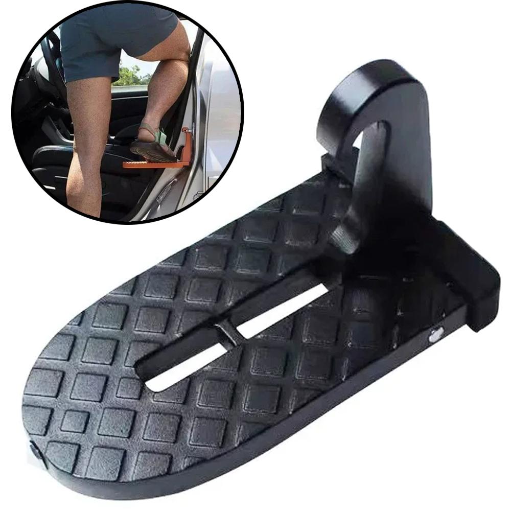 1PC Car Foot Pedal Aluminum Door Pedal Universal Mini Auxiliary Pedal Upper Roof Pedal Pedal Pedal Car Accessories Foot Pedal