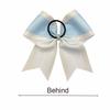European Double Layer Rhinestone Bow Hair Tie for Kids - Cheerleading & Sports