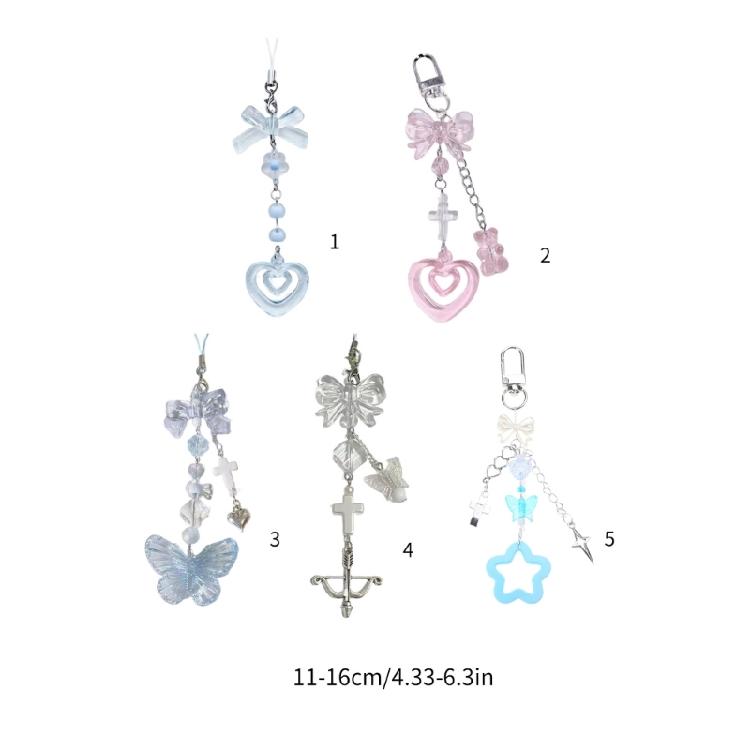 Summer Phone Lanyard Fashionable Phone Charm Card Book Pendant Bag Accessories