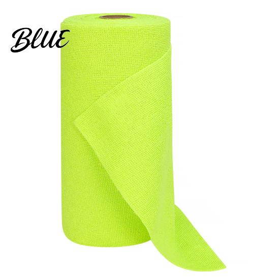 Non-scratch Countertop Wipes Microfiber Cleaning Cloth Roll Lint-free Washable Wipes Tear Wear-resistant Kitchen Away Paper Towels for Wet