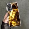 Feine Goldmuster-Druck Stoßfeste Handyhülle für Samsung A17 A16 A15 A14 A37 A57 A36 A56 A26 A35 A55 A25 A34 A54 A24 A13 A23