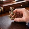Handmade Brass Ornament Brass Desktop Decoration Collectibles Brass Figurine  Office Decor