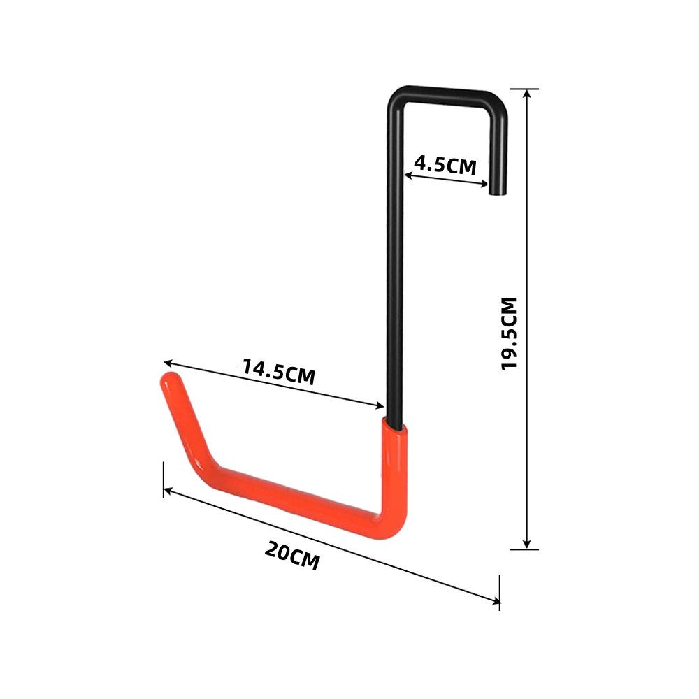 Heavy-Duty Metal Hooks for Garage and Garden Tools