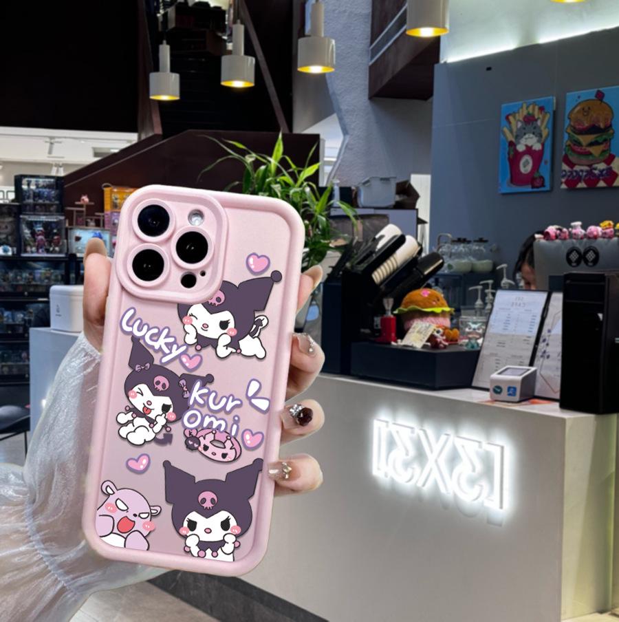

Sanrio TK Наждачная бумага Милый розовый чехол для телефона для Apple 16 iPhone 16 Pro Max