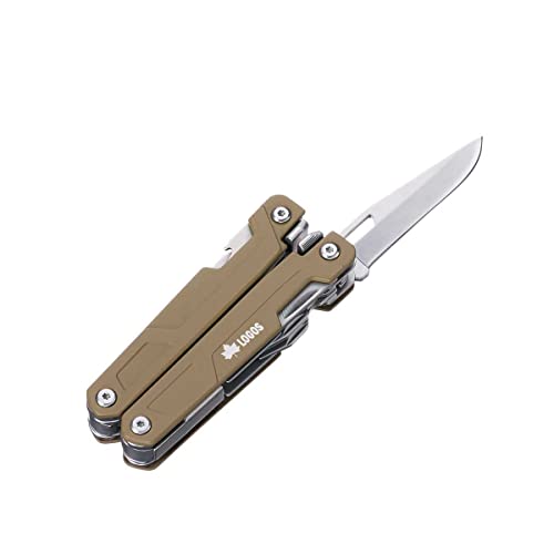LOGOS PRO Multi-Tool 16 (84330312), Brown, Storage Size: Approx. 4.2cm Wide X 10.2cm Deep X 2.4cm Thick