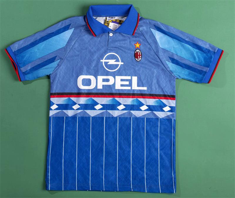 

1994AC Milan Vintage Shirt 9596 Away Albertini Martini Bambaresi Football Shirt XXL