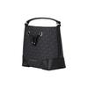Michael Kors MK Mercer 18 Classic Monogram Drawstring Closure Canvas Bucket Bag Women Handbags Black 35F2GM9M1B-BLACK